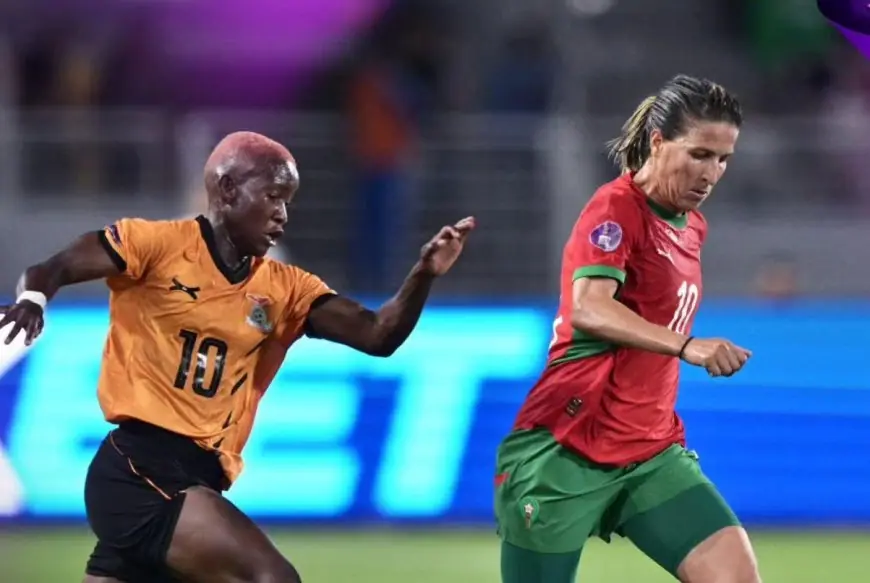 المنتخب الوطني النسوي يتعادل مع زامبيا في أول مباراة كأس أمم إفريقيا للسيدات