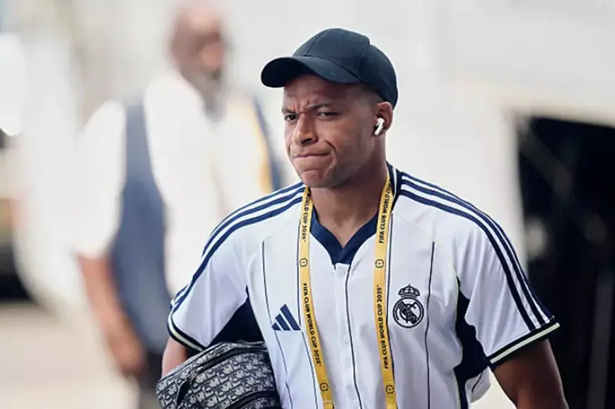 ريال مدريد يغادر ملعب نيوجيرسي ويترك مبابي رهن فحص المنشطات