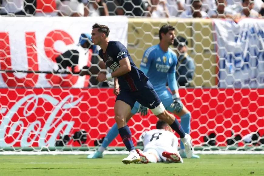 باريس سان جيرمان يقسو على ريال مدريد برباعية ويبلغ نهائي كأس العالم للأندية