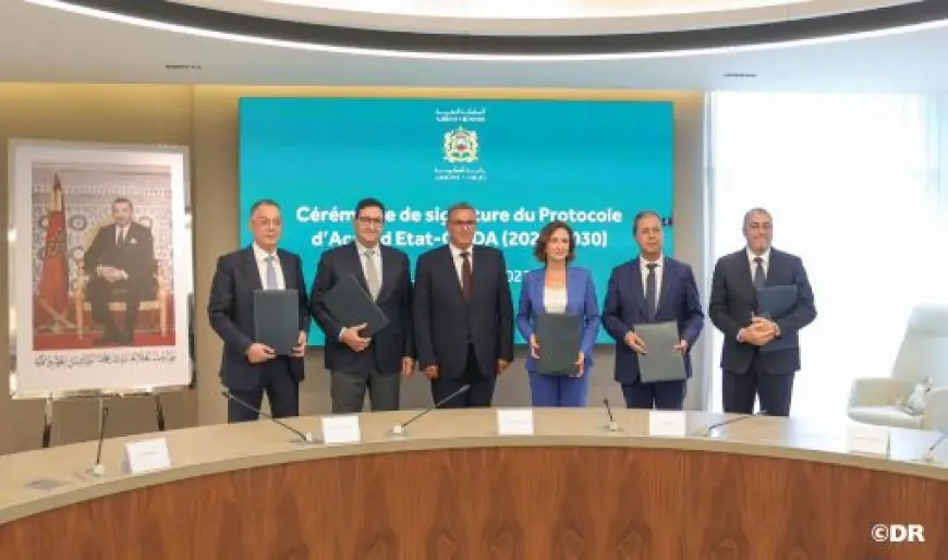 Signature d’un protocole d’accord entre le Gouvernement et l’ONDA, pour la période 2025-2030, d’un montant d’investissement de 38 MMDH