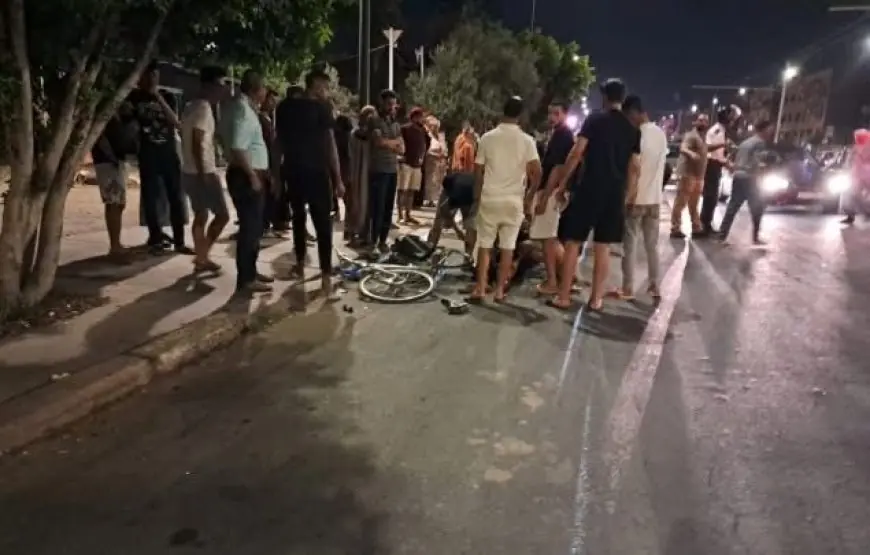 مراكش.. اصطدام عنيف بين دراجتين ناريتين ودراجة هوائية يخلف وفاة شاب وإصابة شخصين