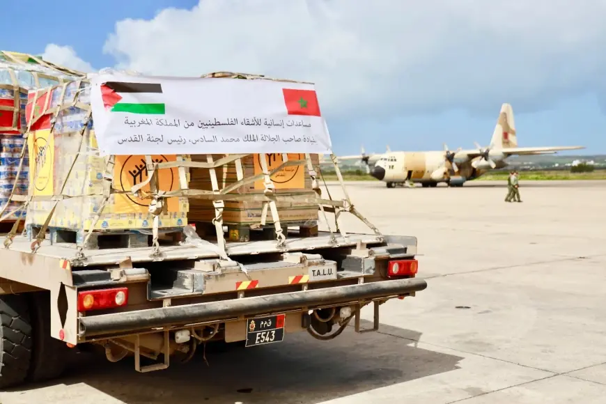 المغرب يطلب من إسرائيل السماح بتمرير مساعدات إنسانية إلى غزة عبر مطار بن غوريون