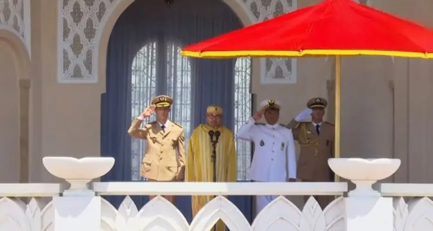 الملك محمد السادس يطلق إسم "أحمد المنصور الذهبي" على الفوج الجديد للضباط