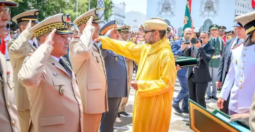 برقية تهنئة من القوات المسلحة الملكية للملك بمناسبة الذكرى الـ26 لعيد العرش