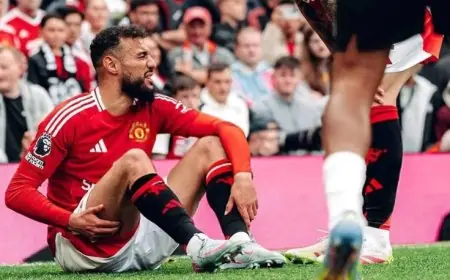 مزراوي يغيب مجددا عن وديات مانشستر يونايتد بسبب الإصابة