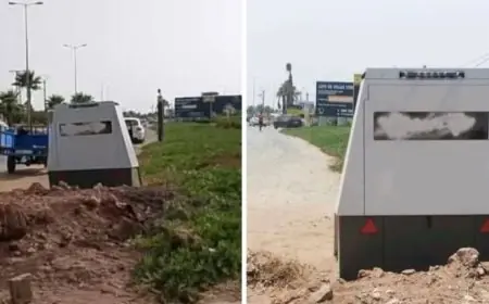 تخريب جهاز رادار حديث بدار بوعزة