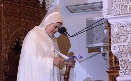 توقف خطبة الجمعة بمسجد حسان بعد تعرض الإمام لإغماء مفاجئ