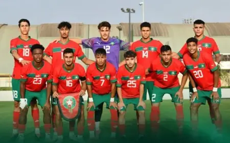 التعادل السلبي يحسم مباراة المنتخب المغربي لأقل من 20 سنة ونظيره المصري استعدادا لمونديال تشيلي