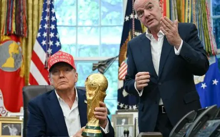 ترامب يكشف موعد قرعة كأس العالم 2026