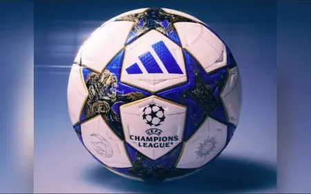 "يويفا" يكشف عن التصميم الجديد لكرة دوري أبطال أوروبا
