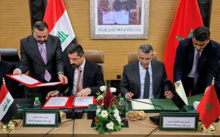 عبد اللطيف وهبي ونظيره العراقي يفتحان آفاقا جديدة للتعاون القضائي بين المغرب والعراق