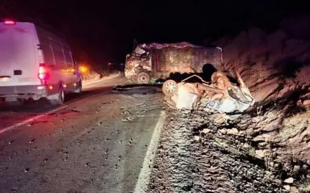 اصطدام عنيف بين شاحنة وسيارة أجرة يودي بحياة سبعة أشخاص بإقليم تارودانت