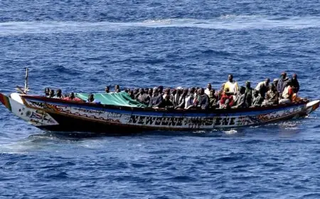 وفاة 49 مهاجرا وفقدان نحو 100 آخرين في غرق زورق قبالة سواحل موريتانيا