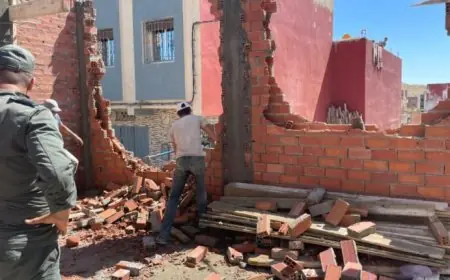 حملة تتصدى للبناء العشوائي بطنجة
