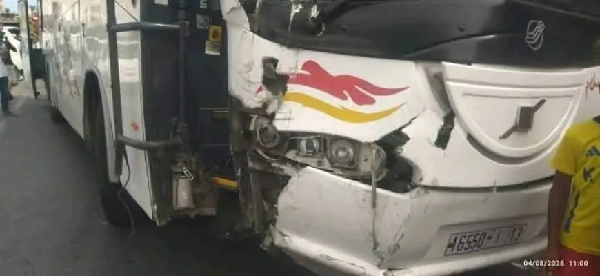 عطل مفاجئ في فرامل حافلة يؤدي إلى مصرع شخص بمحطة الحافلات بالجديدة