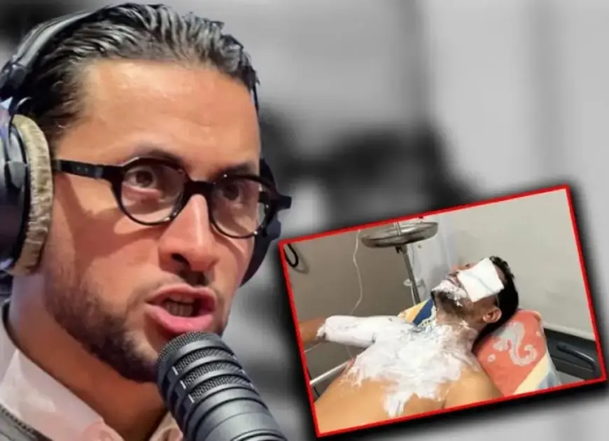 الإعلامي كريم حضري يصاب بجروح خطيرة إثر انفجار داخل منزله