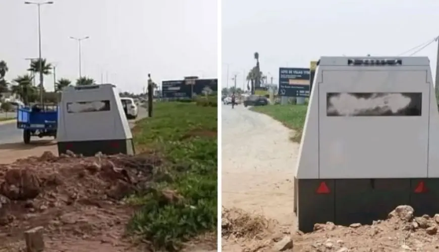 تخريب جهاز رادار حديث بدار بوعزة