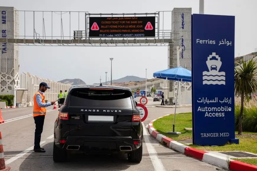 ميناء طنجة المتوسط يعتمد "التذكرة المغلقة" لضمان انسيابية عملية مرحبا 2025