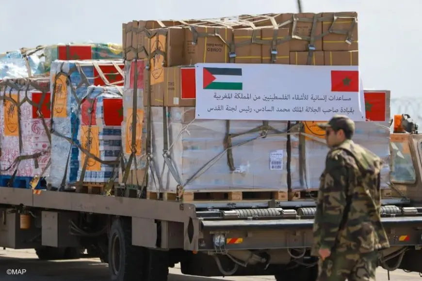 بتعليمات ملكية .. المغرب يرسل مساعدات إنسانية إضافية إلى غزة