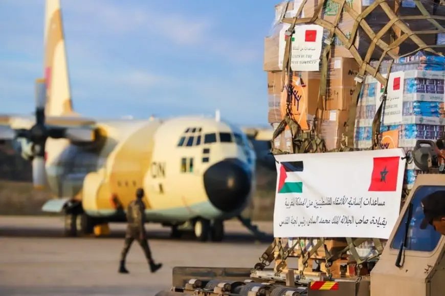 الأمم المتحدة تشيد بـ"كرم" الملك محمد السادس للمساعدات الإنسانية التي أمر بإرسالها إلى غزة