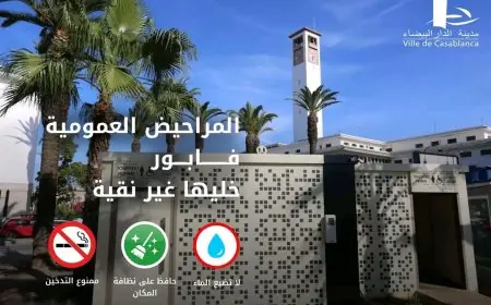 الدار البيضاء تطلق جيلا جديدا من المراحيض العمومية المجانية