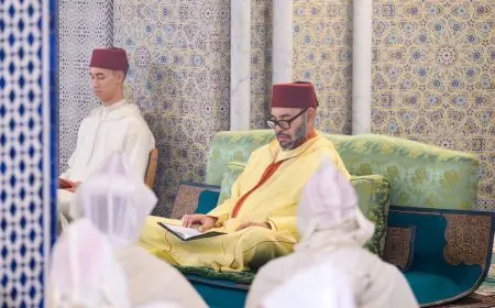الملك محمد السادس يترأس حفل إحياء ليلة المولد النبوي الشريف