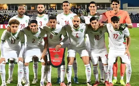 تشكيلة المنتخب الوطني المغربي أمام زامبيا