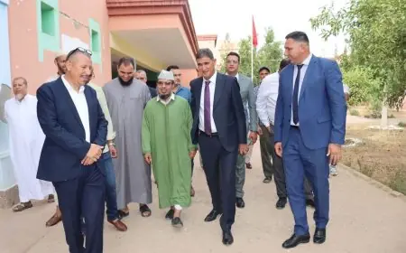شيشاوة.. تدشين قاعات دراسية جديدة بثانوية أسيف المال دعماً لاستمرارية التعلم بعد زلزال الحوز