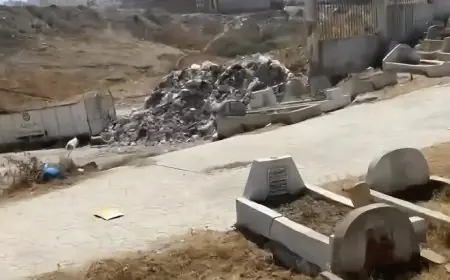 خروقات في تدبير النفايات تضع حرمة المقابر على المحك بطنجة