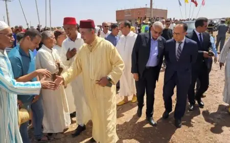 عامل قلعة السراغنة يحضر موسم سيدي الحطاب التراثي احتفاءً بالمولد النبوي والأعياد الوطنية