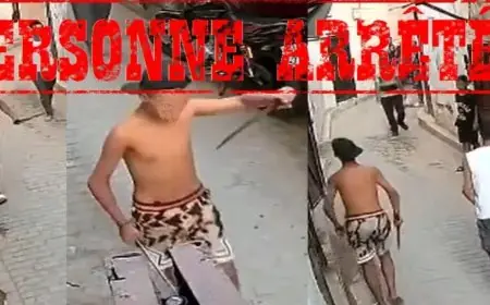 أمن فاس يوقف شخصا ظهر في فيديو يهدد الأشخاص و الممتلكات بالسلاح الأبيض