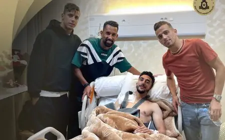 عبد الفتاح حدراف يطمئن جماهير الجيش الملكي بخصوص الإصابة التي تعرض لها