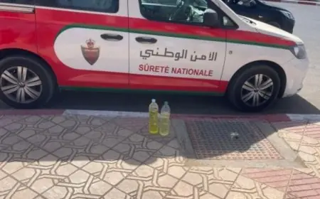 مراكش.. الأمن ينجو بسيدة وطفلها من محاولة إحراق أمام مقر الولاية