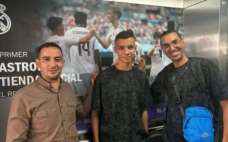 عبد الرحيم أوحيدا يلتحق بأكاديمية ريال مدريد بعد تعاطف الملايين خلال زلزال الحوز