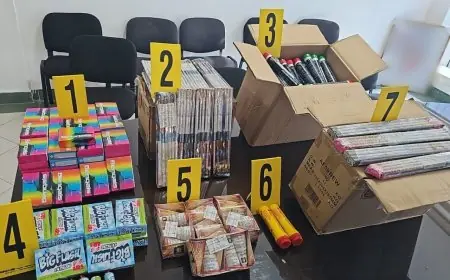 عملية أمنية ناجحة تفكك شبكة تهريب المفرقعات والشهب النارية بالناظور