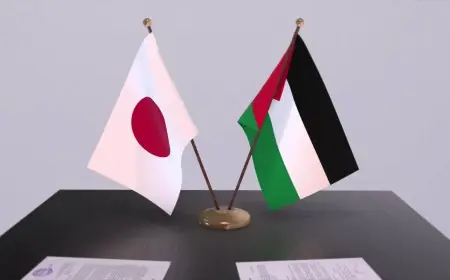 اليابان تؤجل الاعتراف بفلسطين وتنسق موقفها مع واشنطن