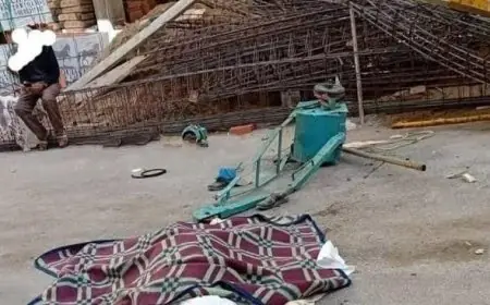 وفاة حارس ليلي إثر سقوط مميت من الطابق الرابع داخل ورش بناء بالناظور