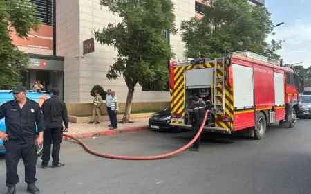 حريق بمقر اتصالات المغرب يستنفر الوقاية المدنية بمراكش