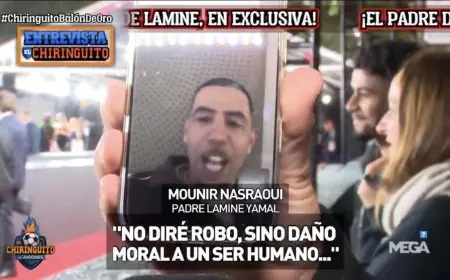 والد لامين يامال يثير الجدل بعد خسارة نجله الكرة الذهبية