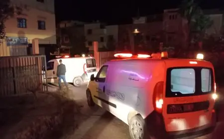 بالصور.. تشييع جثامين ضحايا فاجعة دوار النواصر بشيشاوة وسط حضور أمني كثيف