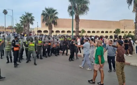 باشا خريبكة يمنع الاحتجاجات المزمع تنظيمها بساحة الفردوس