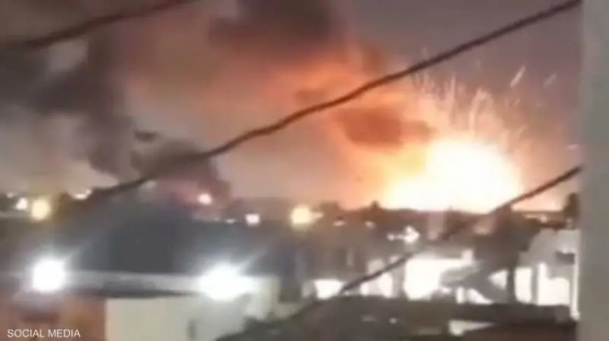 انفجار كبير في مخزن أسلحة بمصراتة الليبية يخلف إصابة 6 أشخاص