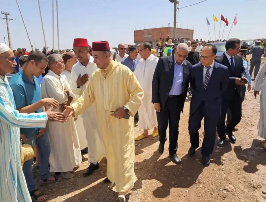 عامل قلعة السراغنة يحضر موسم سيدي الحطاب التراثي احتفاءً بالمولد النبوي والأعياد الوطنية