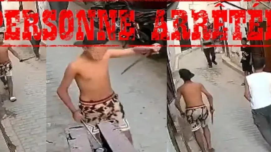 أمن فاس يوقف شخصا ظهر في فيديو يهدد الأشخاص و الممتلكات بالسلاح الأبيض