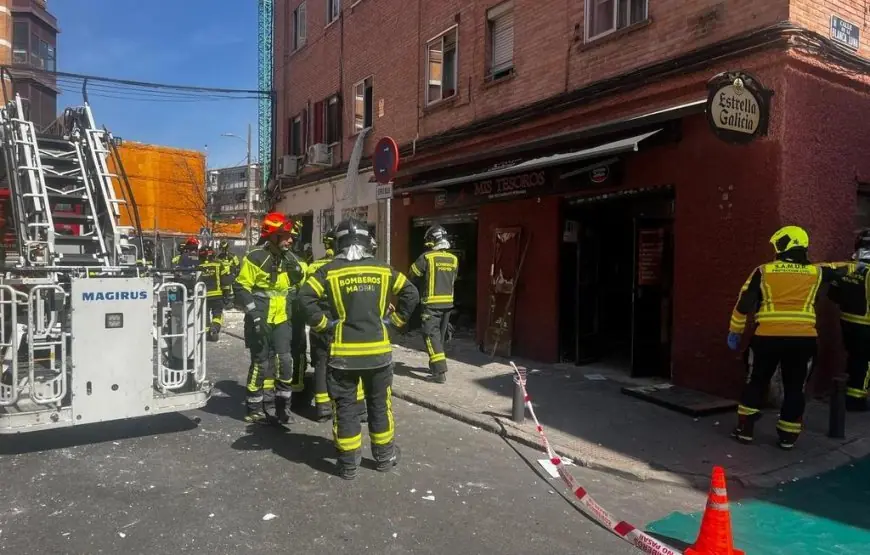 انفجار غاز في مطعم يخلف 25 جريحا بمدريد