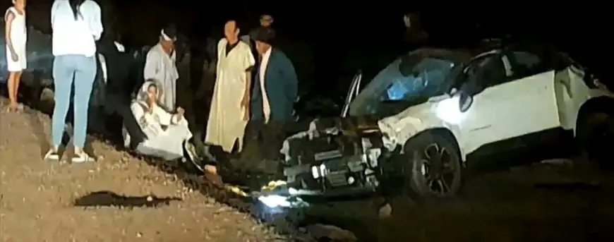 بين مريرت وآزرو.. حادث سير يدخل عريسا وعروسه قسم المستعجلات