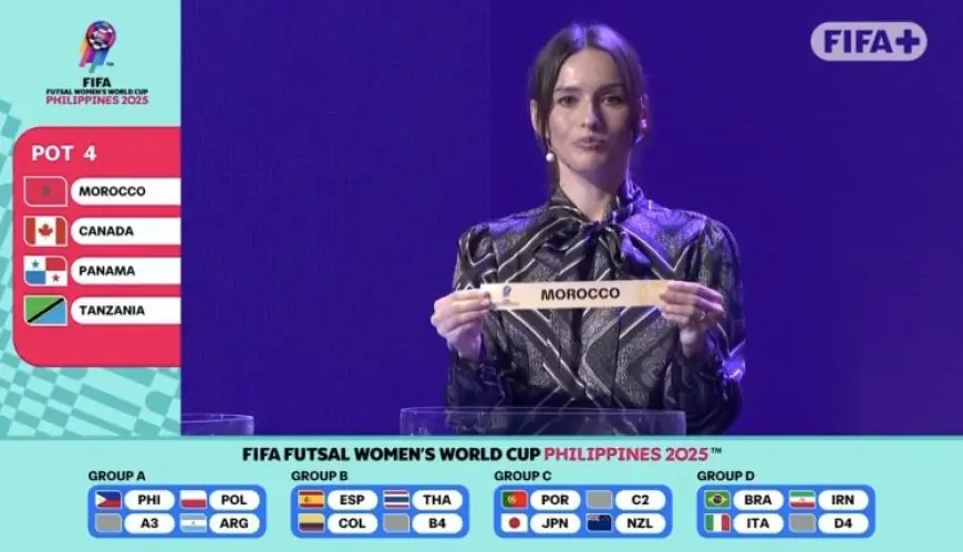 المنتخب الوطني المغربي النسوي لكرة القدم داخل القاعة في المجموعة الأولى في نهائيات كأس العالم