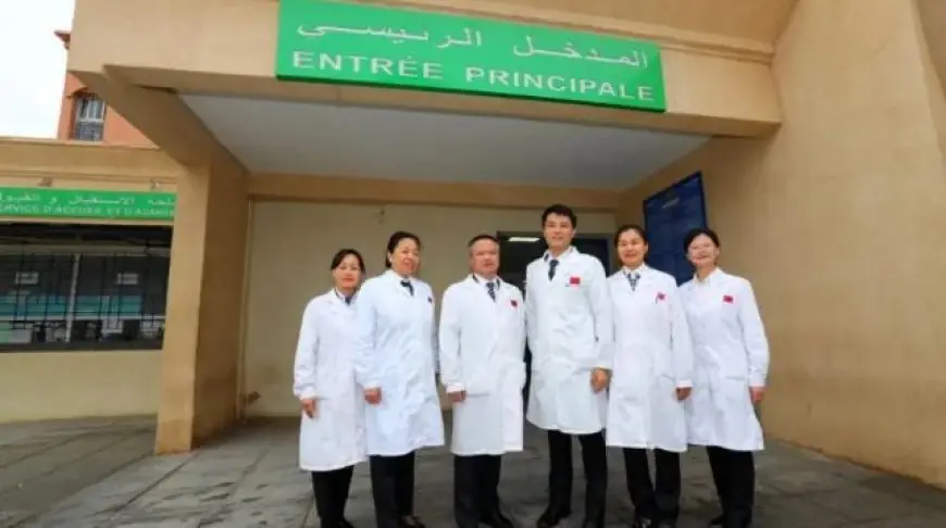 الصين تعزز دعمها للقطاع الصحي المغربي بإيفاد فرق طبية جديدة إلى المغرب