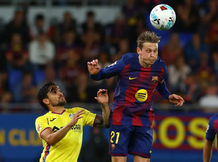 الدوري الإسباني.. برشلونة يهزم خيتافي بثلاثية نظيفة