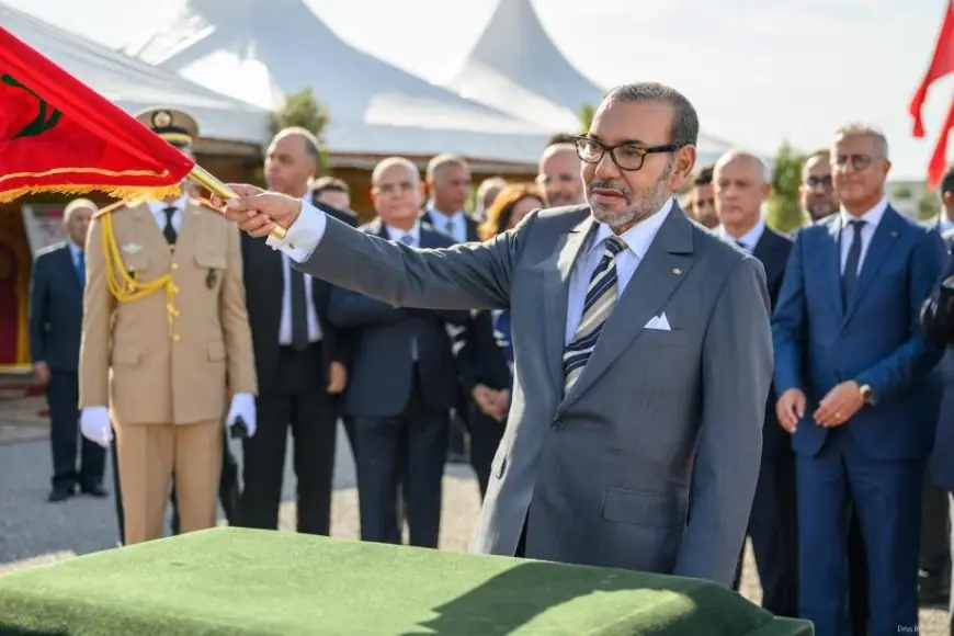 الملك يعطي انطلاقة مشاريع سككية مهيكلة ذات وقع كبير على التنقل داخل الحاضرة الكبرى للدار البيضاء